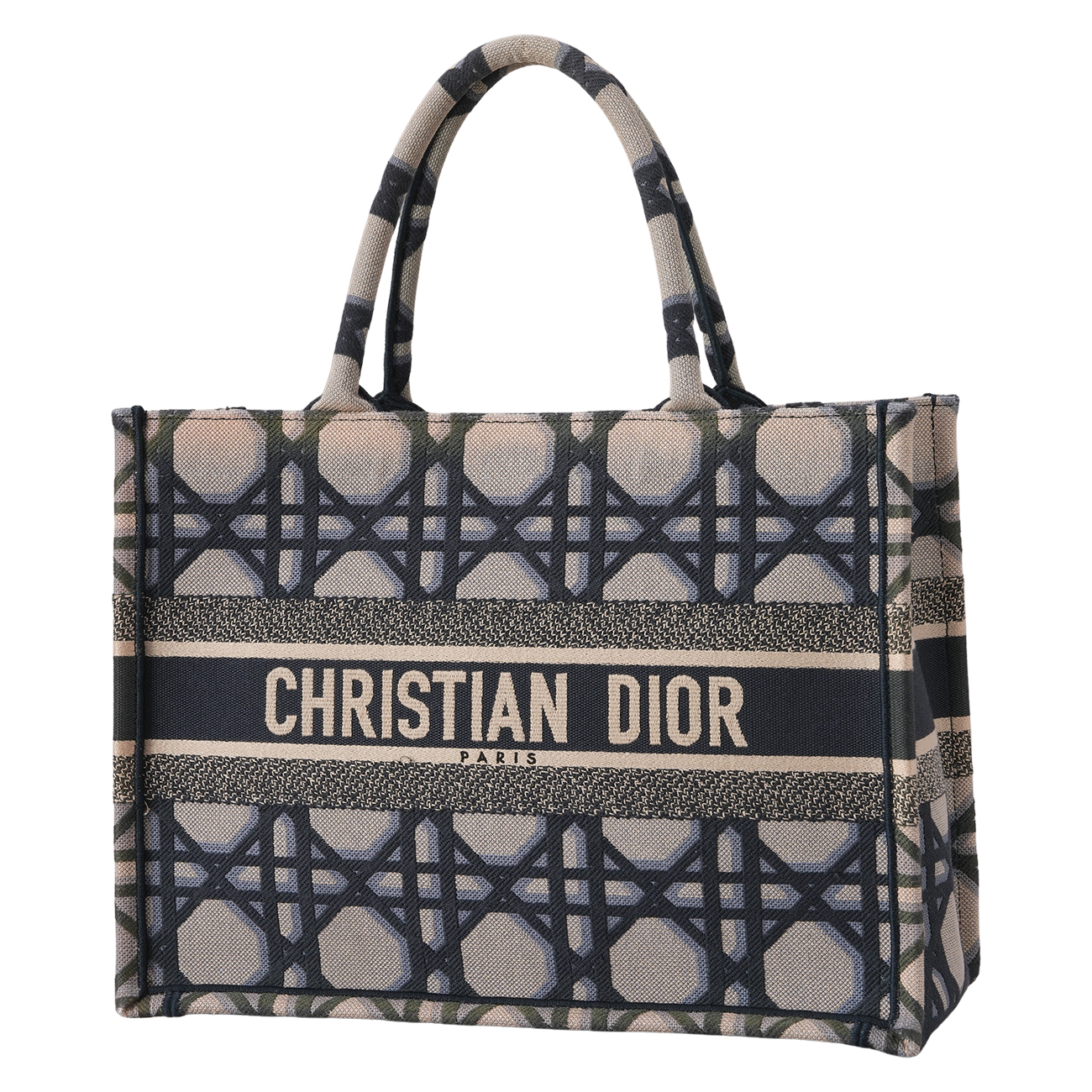CHRISTIAN DIOR(USED)디올 시즌 북토트 미듐